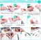 Jewelry Making Kits for Adults Women with 28 Colors Crystal Beads, 1660Pcs Crystal Bead Ring Maker Kit with Jewelry Making Supplies